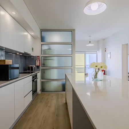 Avenida Blue - 3 Bedroom - Private Parking Lejlighed Ponta Delgada